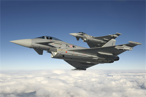 Eurofighter_Ueberschall_3: Die Eurofighter des Bundesheeres